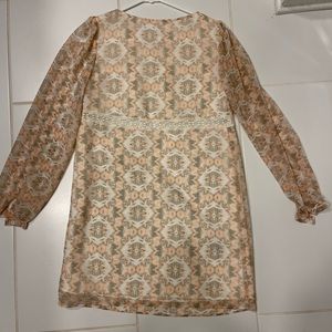 BCBGeneration Long Sleeve Shift Dress